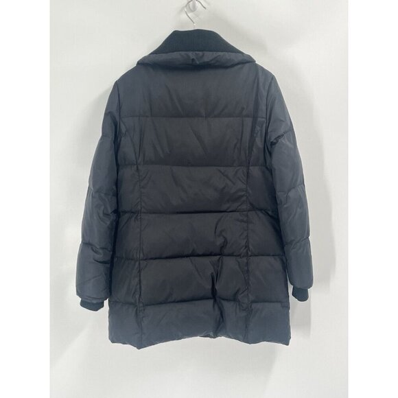 Michael Kors Mid Length Black Puffer Jacket Coat Down Fill Sz Small - Picture 6 of 6